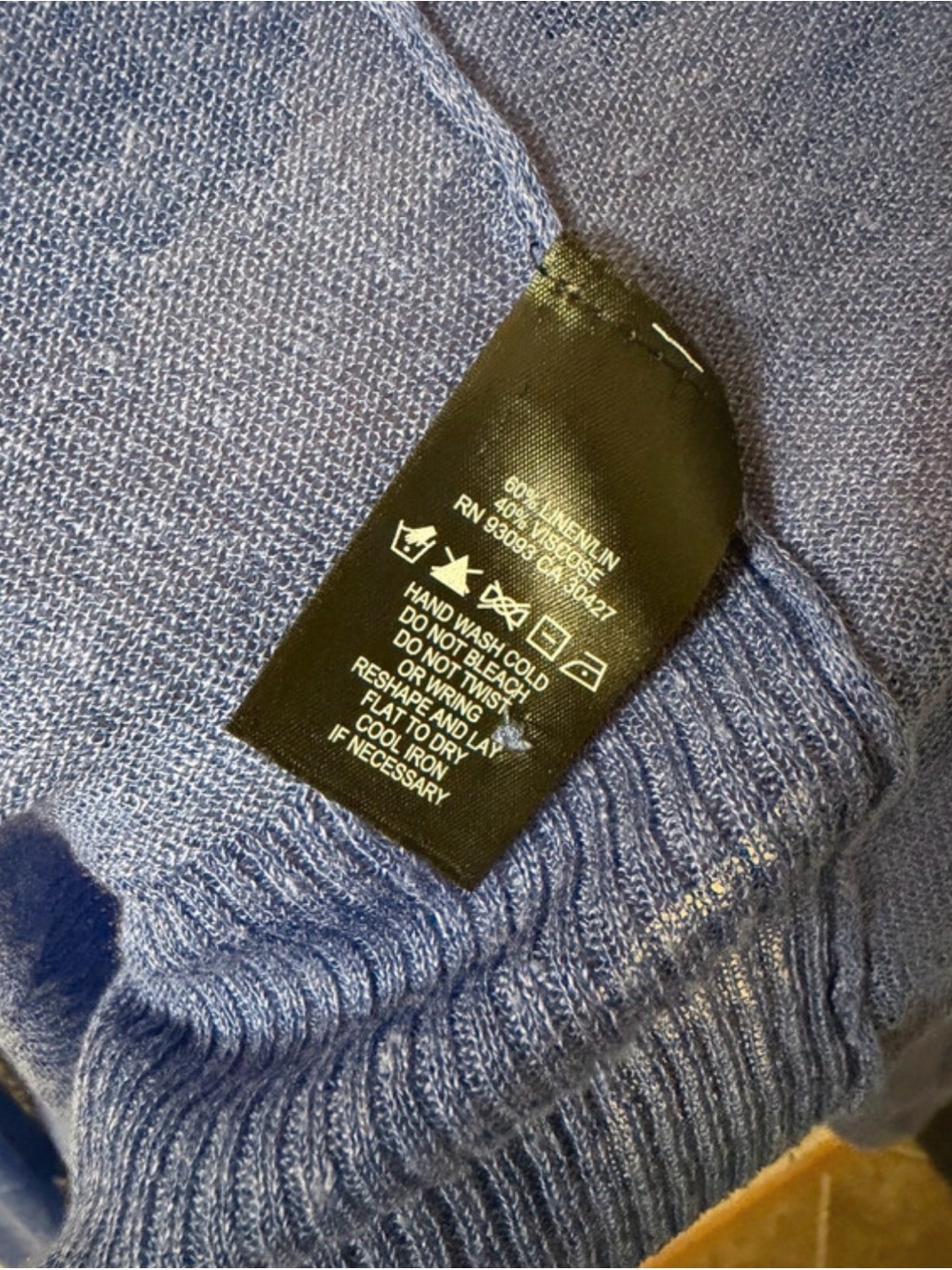 NWT - Nic+Zoe Linen Blend Lightweight Cardigan, Size M - Picture 5 of 5